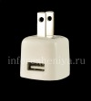 Фотография 4 — Оригинальное сетевое зарядное устройство "Микро" 850mA USB Power Plug Charger, Белый (White), для США
