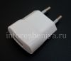 Photo 1 — Original AC charger "Micro" 850mA USB Power Plug Charger, Caucasian (White), Europe (Russia)