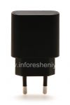 Фотография 3 — Оригинальное сетевое зарядное устройство Charger 550mA для BlackBerry, Черный (Black), для Европы (России)