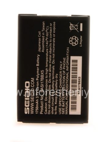 Corporate high-capacity battery M-S1, which does not require additional cover Seidio Innocell Extended Battery for BlackBerry