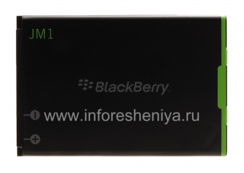 Оригинальный аккумулятор J-M1 для BlackBerry, Черный/ Зеленый