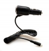 Photo 1 — Exclusive Blue Lighted Car Charger with MicroUSB Connector, The black