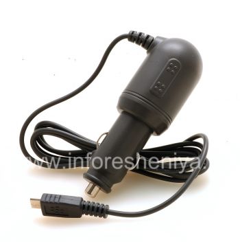 Chargeur de voiture avec connecteur 1A MicroUSB pour BlackBerry