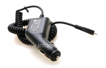 MicroUSB car charger for BlackBerry