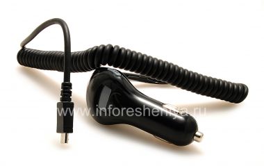 Купить Фирменное автомобильное зарядное устройство с USB-портом  Verizon Vehicle для MicroUSB-моделей BlackBerry