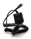 Photo 7 — MicroUSBコネクタ付きのオリジナルの車の充電器, 黒い
