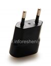 Photo 6 — Mains Charger "Micro" USB Power Plug Charger for BlackBerry (copy), Black, flat shape