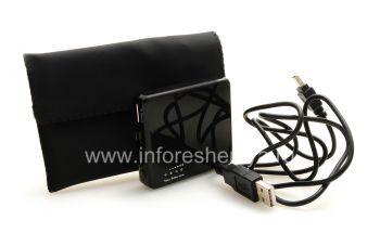 Chargeur portable dans un cas pour BlackBerry