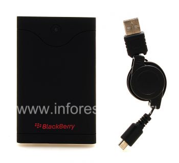 BlackBerry用ポータブルバッテリー充電器