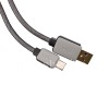 Фотография 2 — Укрепленный Data-кабель DT USB Type C для BlackBerry, Серый, 150 см