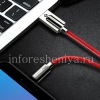 Photo 7 — TOTU Câble de données durci USB de type C pour BlackBerry, Rouge, 100 cm